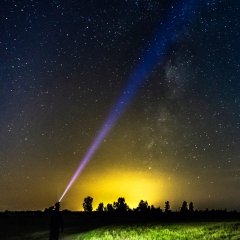 چراغ قوه شارژی ضدآب اسمایلینگ شارک