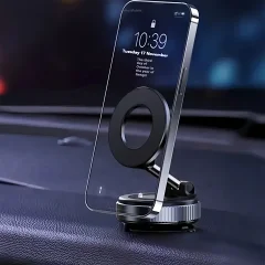 پایه نگهدارنده مگ سیف داخل ماشین و لپ تاپ