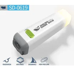 خرید چراغ قوه دستی اسمایلینگ شارک