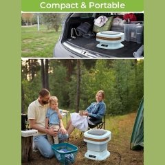 بهترین مینی‌واش 6 لیتری تاشو قابل حمل گرین لاین