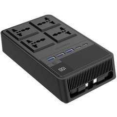 چند راهی و محافظ برق 2500 وات  4 سوکت، 3*USB و 2*TYPE-C پاورولوژی