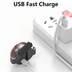 کیفیت چراغ عقب دوچرخه شارژی ضدآب اسمایلینگ شارک