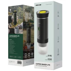 اسپرسوساز شارژی و مسافرتی گرین لاین GNCOFMKLTBK GL-CM02