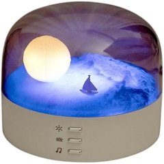 چراغ خواب رومیزی ماه قابل شارژ