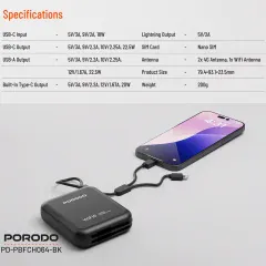 پاوربانک و مودم جیبی پر سرعت اینترنت شارژی قابل حمل پورودو