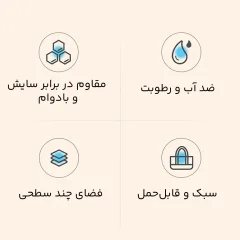 خرید کیف لوازم آرایشی مسافرتی  ضد آب جوردن و جودی