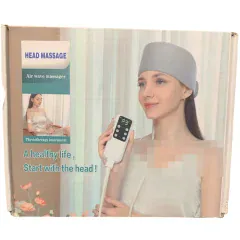 ماساژور سر هوشمند ایر کامپرشن مخصوص میگرن و سردرد به همراه دستگاه پد فیزیوتراپی