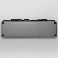 کیبورد بی‌سیم تاشو شارژی هارمونیکا با استند موبایل و تبلت
