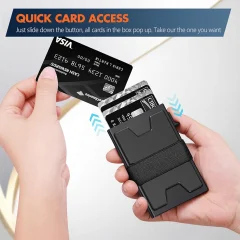 بهترین کیف پول و جاکارتی ضد سرقت مردانه با ظرفیت بالا