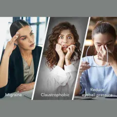 قیمت ماساژور چشم هوشمند اس کا جی با قابلیت پخش موسیقی و پنجره دید