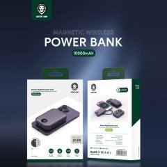 پاوربانک 10000 وایرلس 15 وات، تایپ‌سی و یو اس بی گرین‌لاین