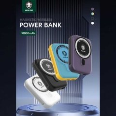 پاوربانک 10000 وایرلس 15 وات، تایپ‌سی و یو اس بی گرین‌لاین