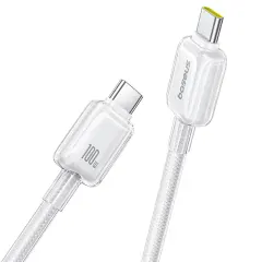کیفیت کابل تایپ سی به تایپ سی 100 وات 1 متری بیسوس