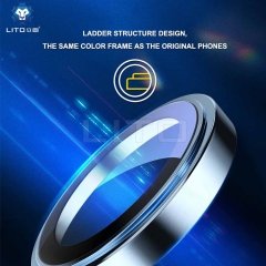 خرید محافظ لنز دوربین آیفون 13پرو و 13 پرومکس لیتو