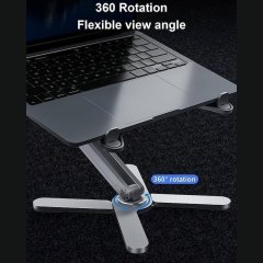 فروش استند نگهدارنده لپ‌تاپ و تبلت رومیزی دابل ایکس