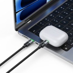 خرید کابل شارژ سریع 100وات تایپ سی به لایتنینگ+تایپ سی مک دودو