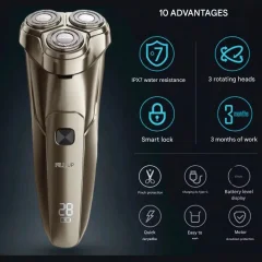 ماشین ریش تراش شارژی ضدآب انچن شیائومی Xiaomi ENCHEN STEEL 3S