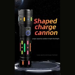 چراغ قوه شارژی فلورسنت زوم تلسکوپی 50 وات چند منظوره Multifunction Telescopic Zoom Fluorescent Light Absorber Flashlight G85