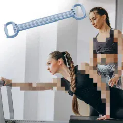 کیفیت نوار الاستیک تناسب اندام خانگی شش رشته‌ای با کشش قابل تنظیم