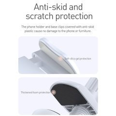 پایه نگهدارنده رومیزی گوشی بیسوس baseus unlimited adjustment lazy phone holder