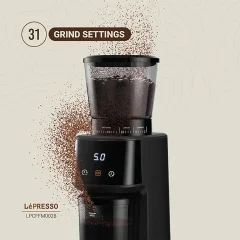 بهترین آسیاب قهوه لپرسو دیجیتالی تایمر دار