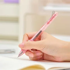 خرید بسته 10 عددی خودکار شفاف قرمز