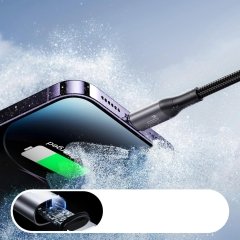 قیمت سیم شارژر تایپ سی به لایتنینگ جویروم