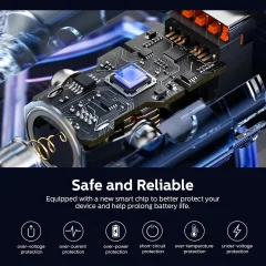 کیفیت شارژر فندکی 60 وات فیلیپس اصلی