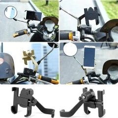 پایه نگهدارنده گوشی مخصوص موتور و دوچرخه با چرخش 360 درجه