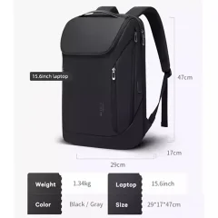 کیفیت کوله پشتی یو اس بی دار ضد آب لپ تاپ 15.6 اینچ بنج