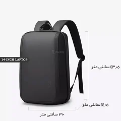 فروش کوله پشتی مسافرتی ضدآب طرح چمدان لپ تاپ 14 اینچی بنج