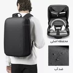 فروش کوله پشتی مسافرتی ضدآب طرح چمدان لپ تاپ 14 اینچی بنج