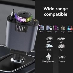 قیمت شارژر فندکی 45 وات با کابل تایپ سی و لایتنینگ