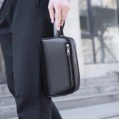 کیف پول و کیف دستی مردانه با قفل اثر انگشت