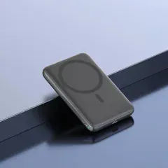 کیفیت پاوربانک وایرلس مگ سیف 5000 گرین لاین