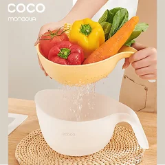 کیفیت سبد آبکش دو تیکه دسته دار اکوکو