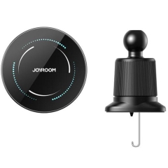 هولدر و شارژر بی‌سیم مگنتی 15 وات داخل خودرو جویروم JOYROOM مدل JR-ZS502 دریچه کولر و داشبورد
