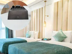 زیرسیگاری تصفیه هوا بدون دود با نور LED چند منظوره TS-20 نباکسینگ برای تولید محتوا