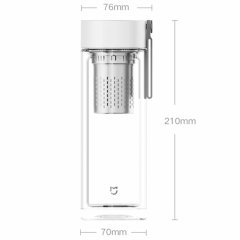 فلاسک شیشه‌ای دو لایه مسافرتی 400 میلی‌لیتری میجیا شیائومی MJBLB01PL آنباکسینگ برای تولید محتوا