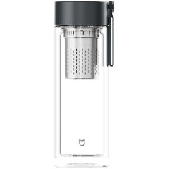 فلاسک شیشه‌ای دو لایه مسافرتی 400 میلی‌لیتری میجیا شیائومی MJBLB01PL آنباکسینگ برای تولید محتوا
