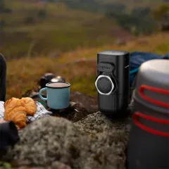 قهوه ساز جیبی فوری گرین‌لاین GNINPCOF100BK  آنباکسینگ برای تولید محتوا
