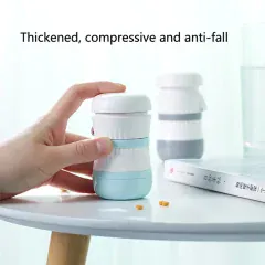 دستگاه برش قرص و جعبه نگهداری دارو قابل حمل مسافرتی جردن و جودی TR018 آنباکسینگ برای تولید محتوا
