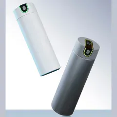 فلاسک هوشمند فونجیا FUNJIA مدل FJ-TA015 تیتانیومی 450 میلی لیتری آسیب ظاهری