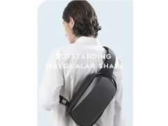 کیف کراس بادی مردانه و زنانه بنج اصل BANGE BG-7256 ضد آب USB دار ایراد ظاهری