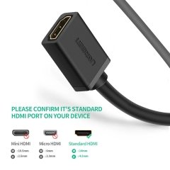 کابل افزایش HDMI نر به مادگی  یوگرین