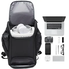 کوله پشتی 35 لیتر چندمنظوره بنج Bange اصل مدل BG-7267 با پورت USB ایراد ظاهری
