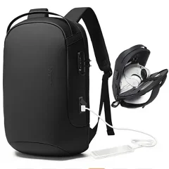کوله پشتی لپ تاپ 15.6 اینچ بنج Bange اصل مدل BG-7225 با پورت USB و قفل ایراد ظاهری