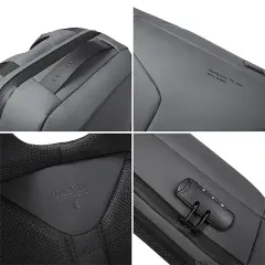 کوله پشتی لپ تاپ 15.6 اینچ بنج BANGE اصل مدل BG-22188 با قفل و پورت USB ایراد ظاهری