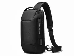 کیف کراس بادی مردانه بنج اصل BANGE BG-22085 رمز دار با پورت USB ایراد ظاهری