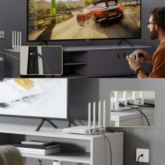 کابل شبکه Cat 7 یوگرین UGREEN مدل 11260 با طول 1 متر